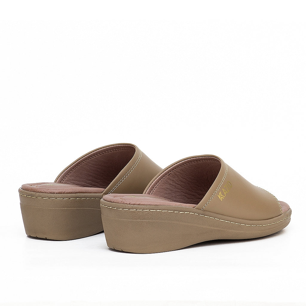 042 sandale médical femme en cuir sablé