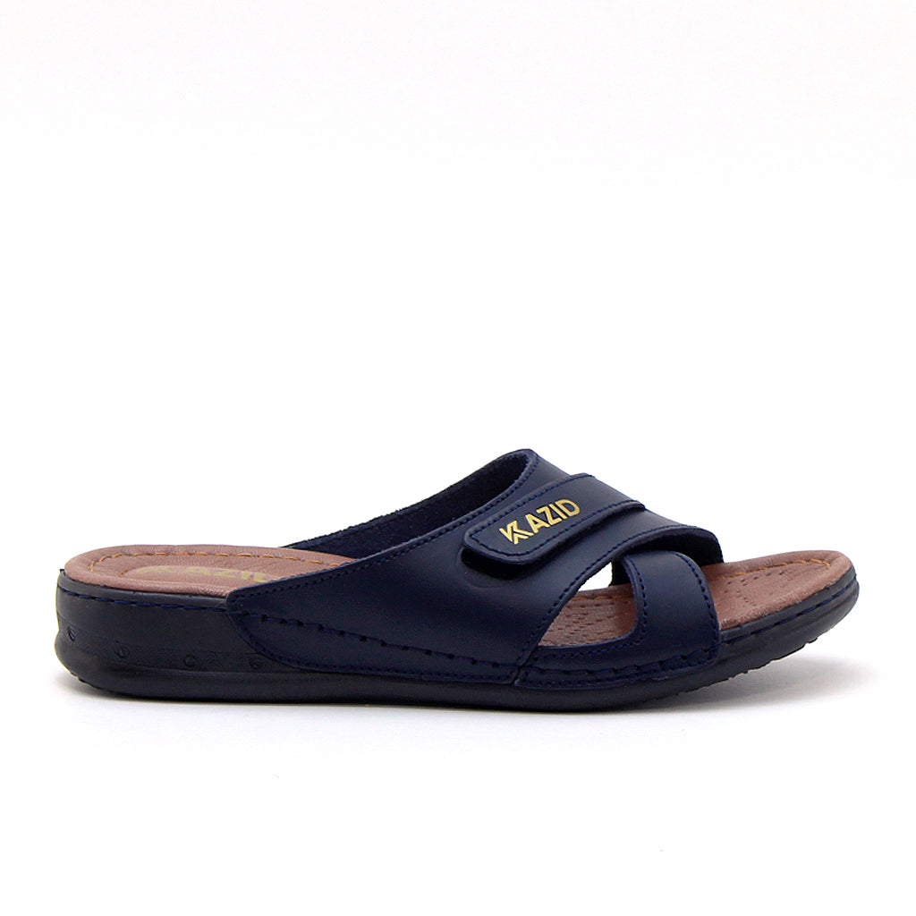 034 sandale médical femme bleumarin