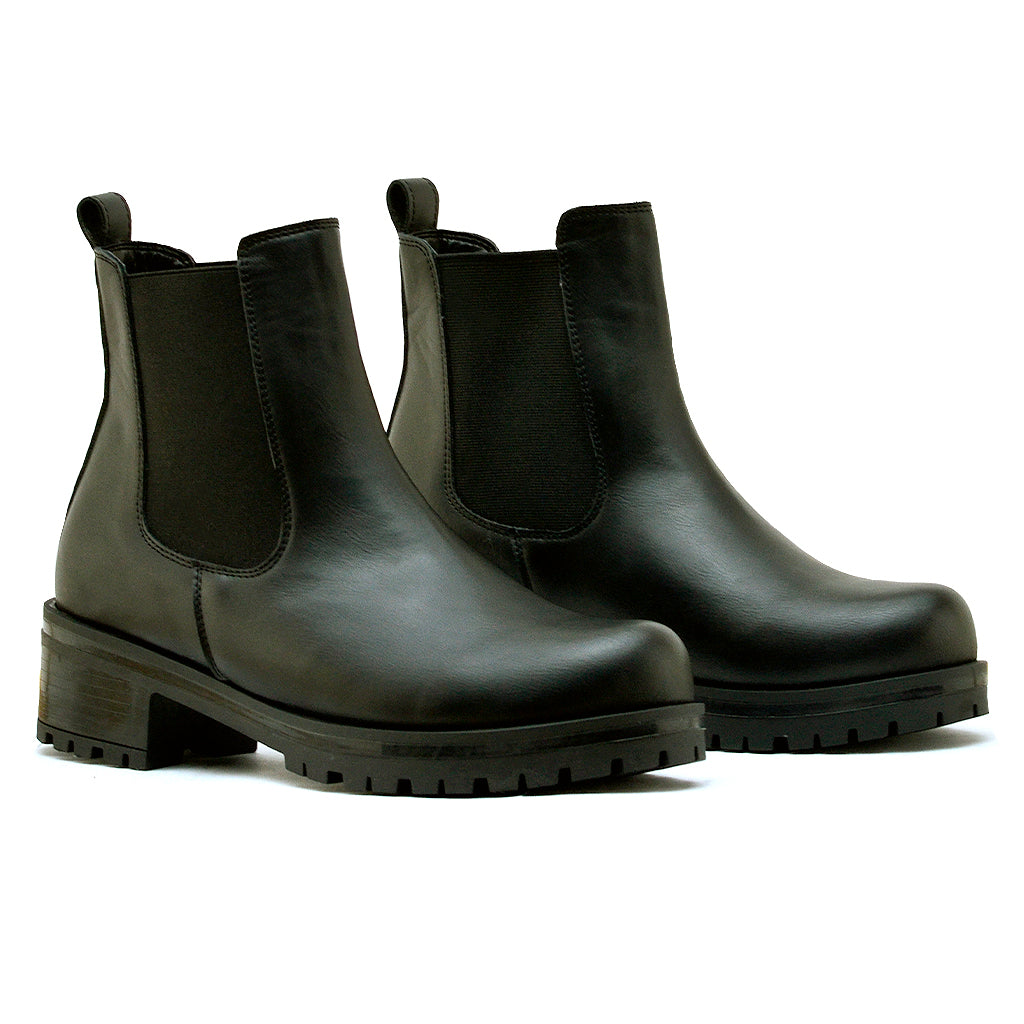 0413 BOTTINE NOIR femme