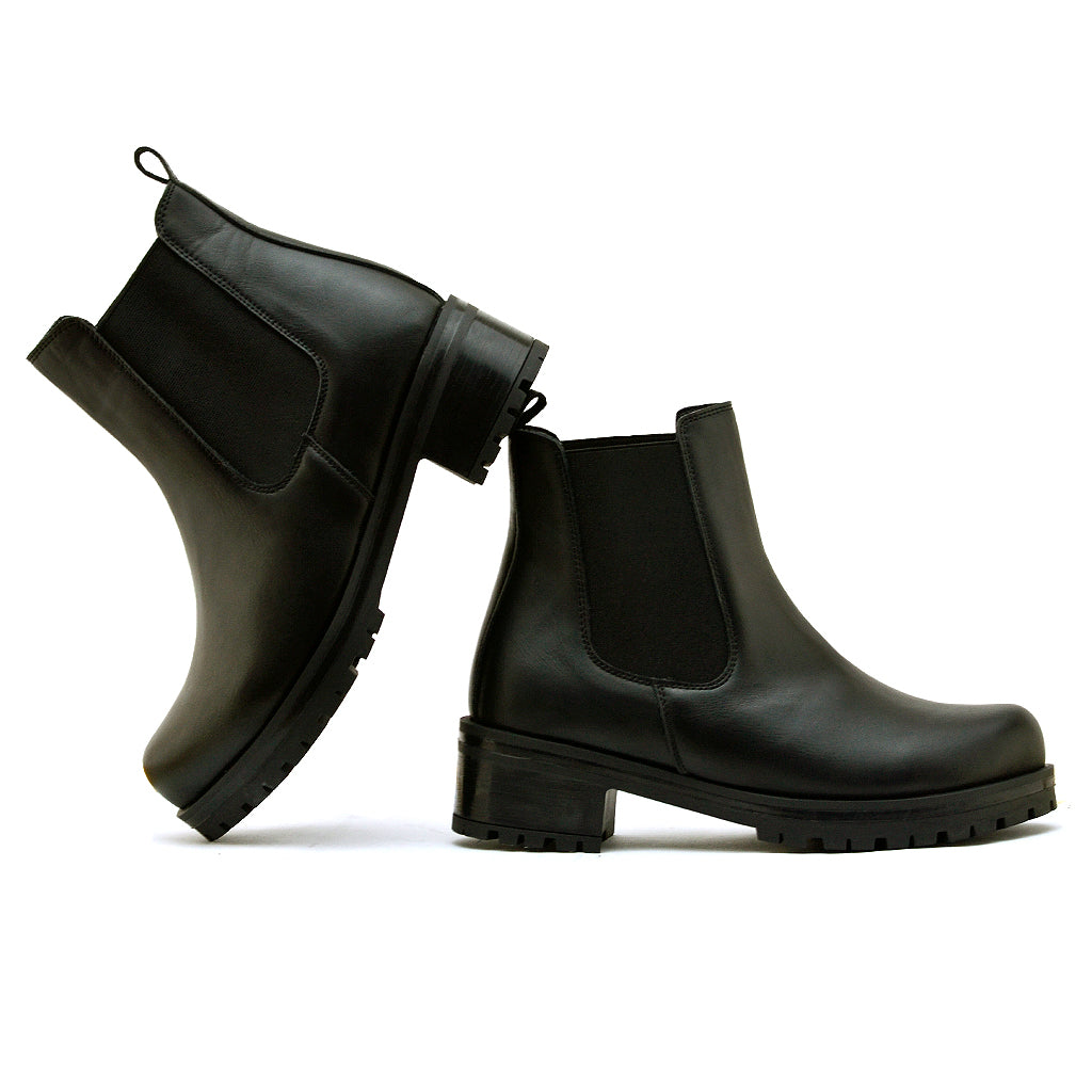 0413 BOTTINE NOIR femme