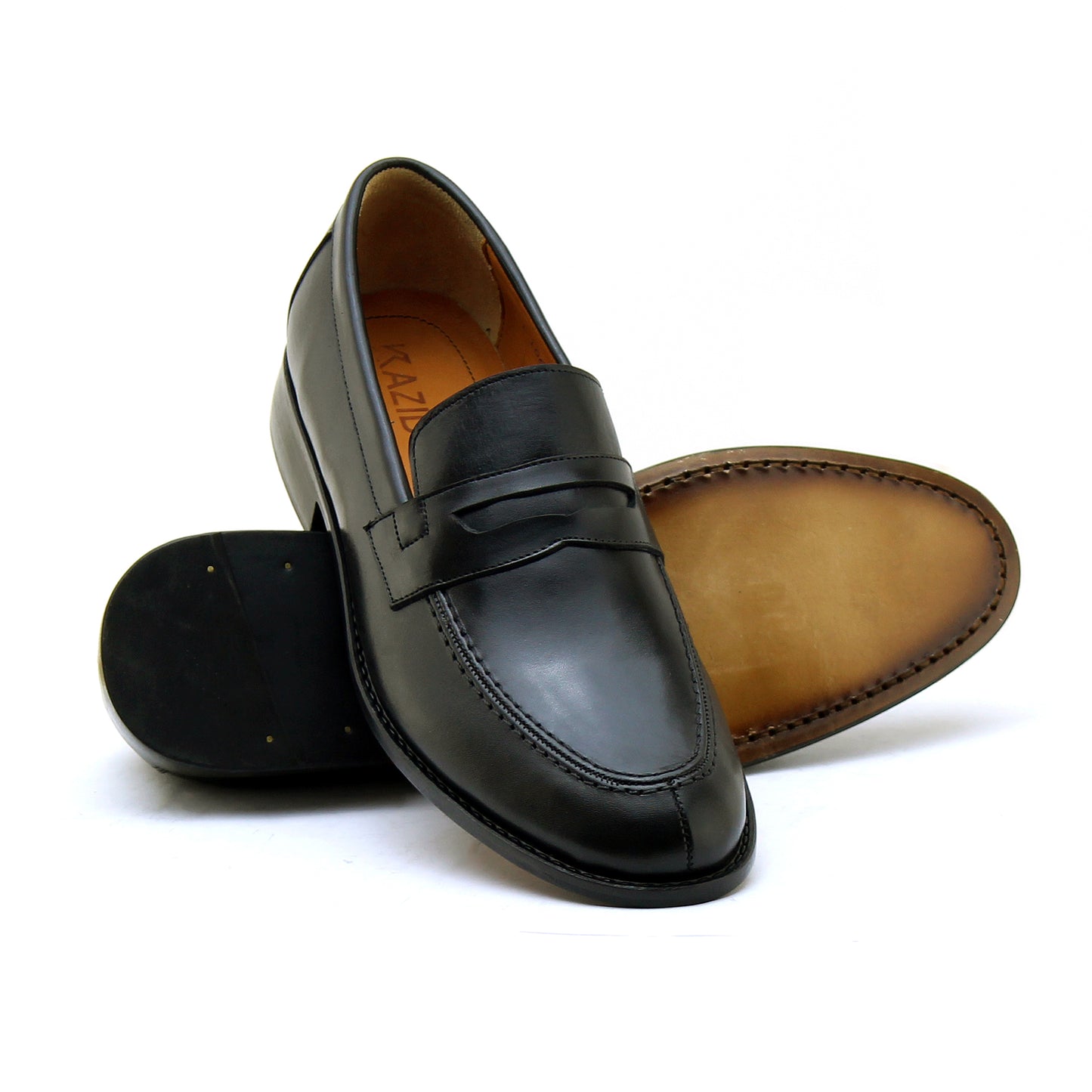 0620 CHAUSSURE EN CUIR noir