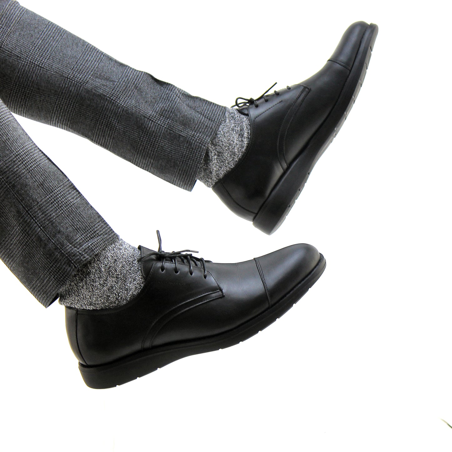 07 chaussure en cuir noir homme