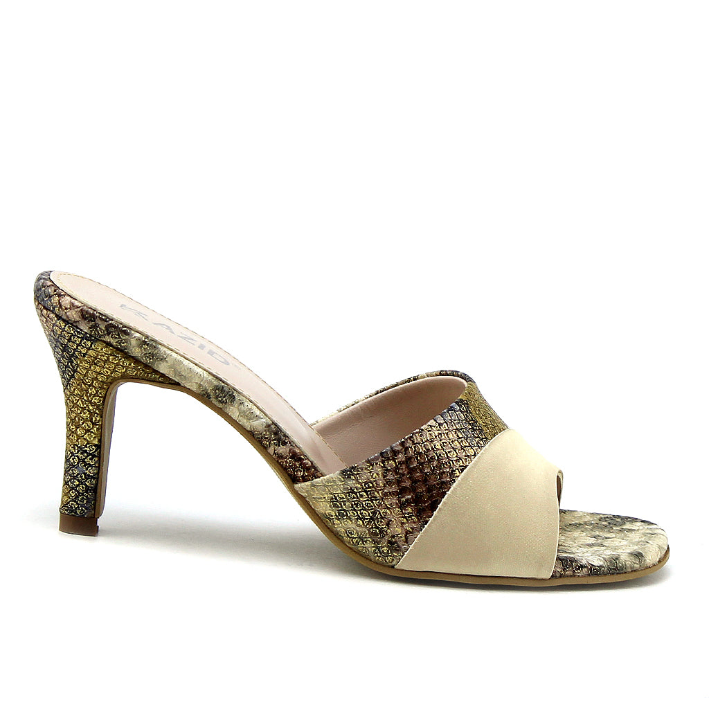 0481 sandale en cuir femme biege
