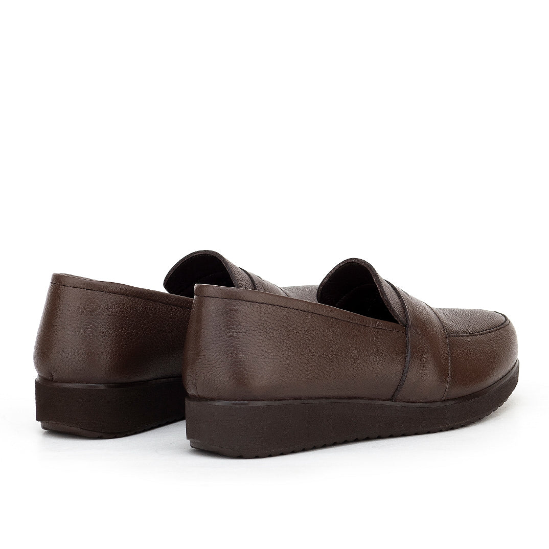 027 chauusre confort en cuir noir femme