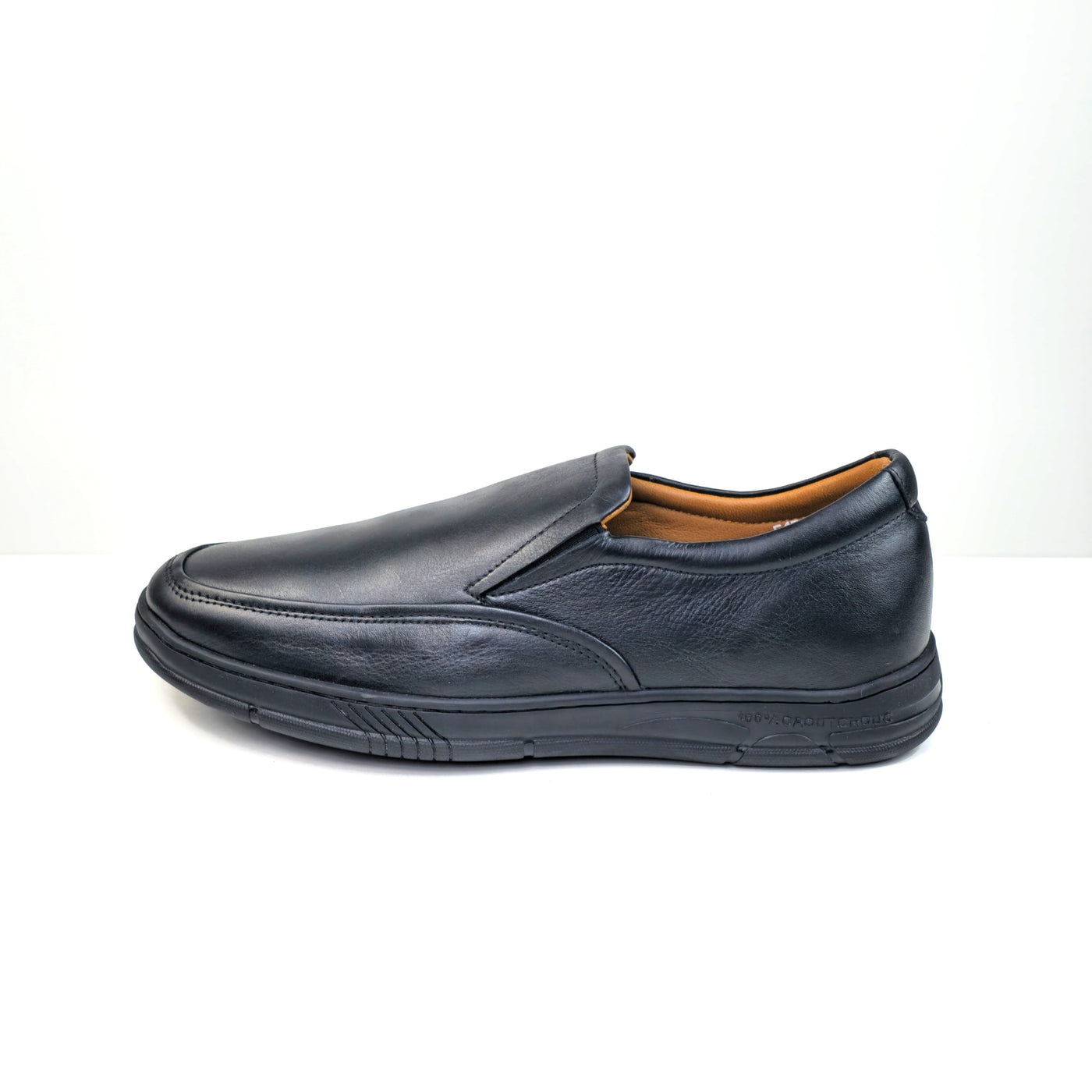 0522 chaussure Richelieu confortable homme en cuir noir