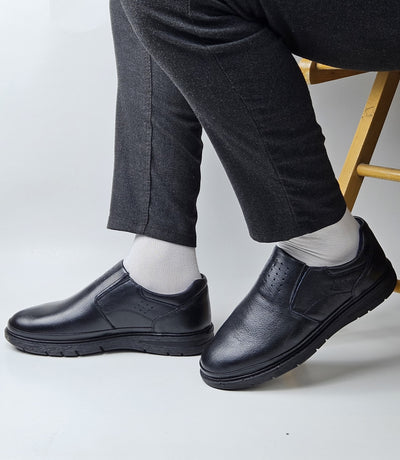 013 CONFORT EN CUIR NOIR MARRON