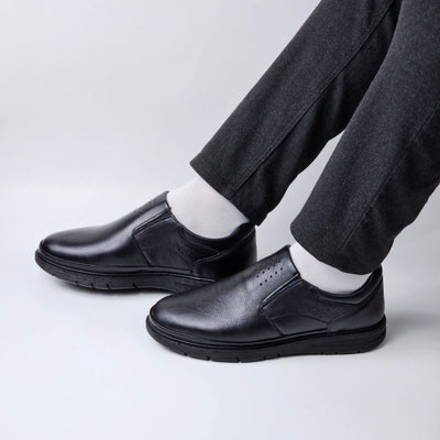 013 CONFORT EN CUIR NOIR MARRON