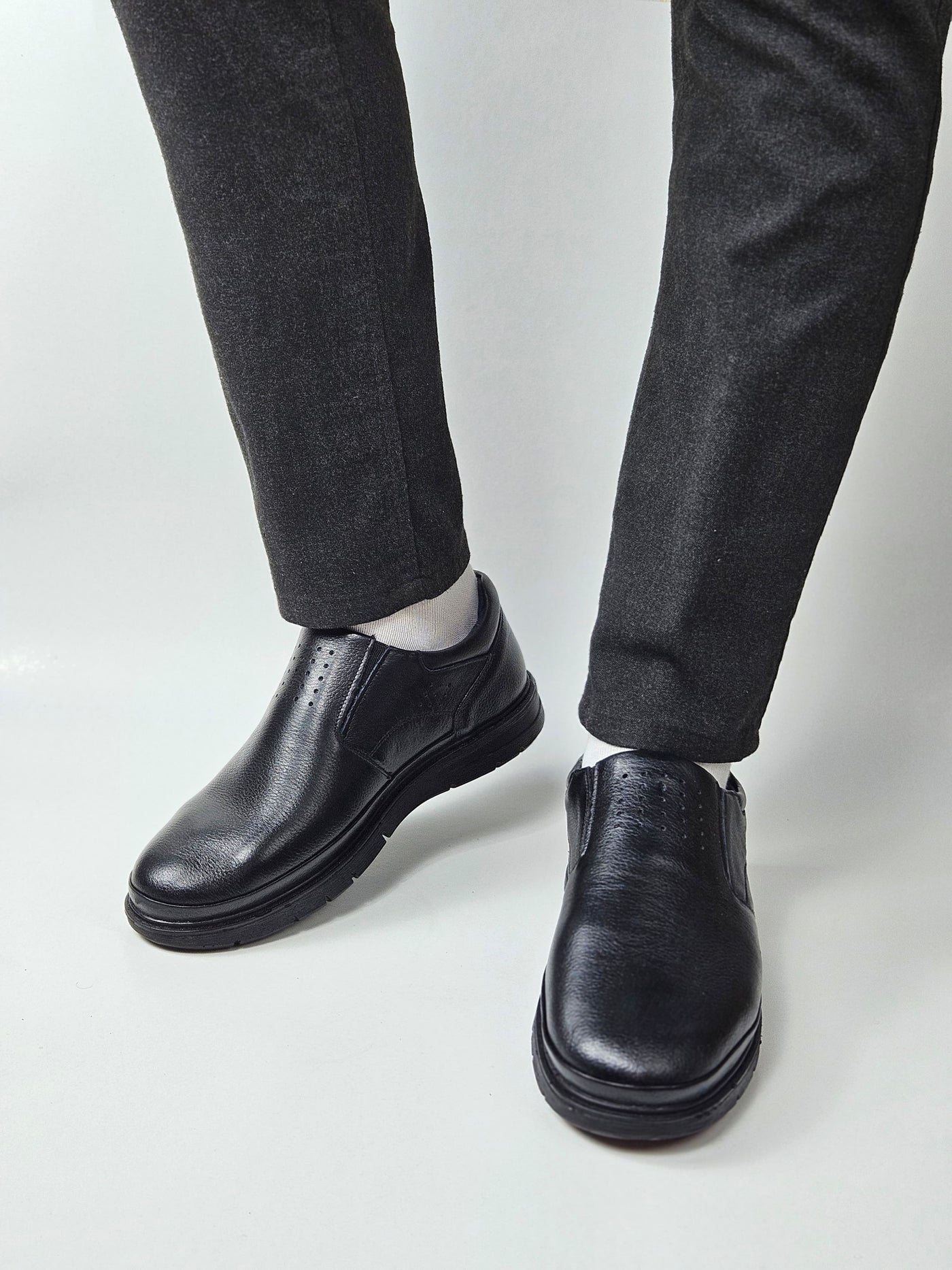 013 CONFORT EN CUIR NOIR MARRON
