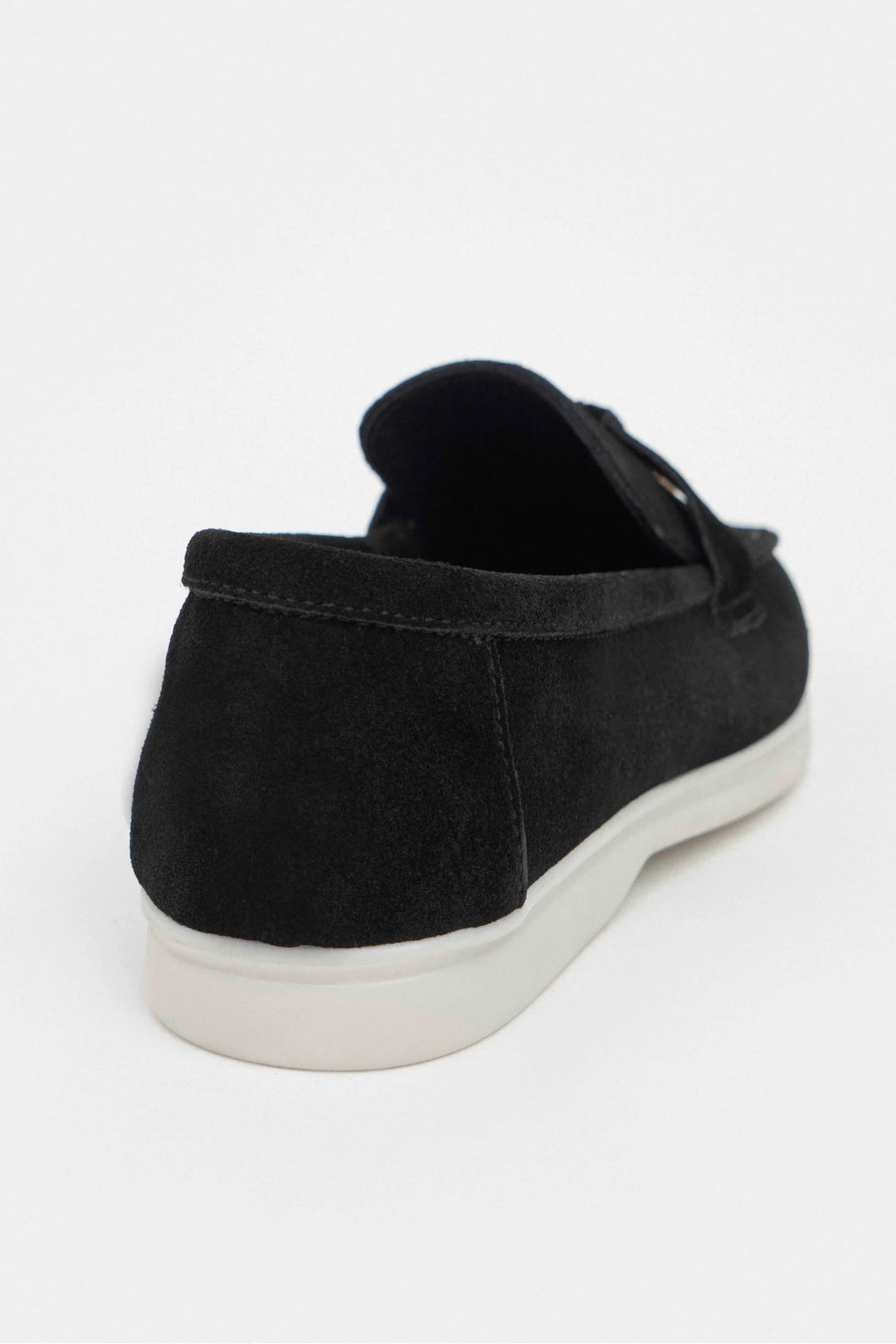 0116 chaussure Femme en cuir daim noir