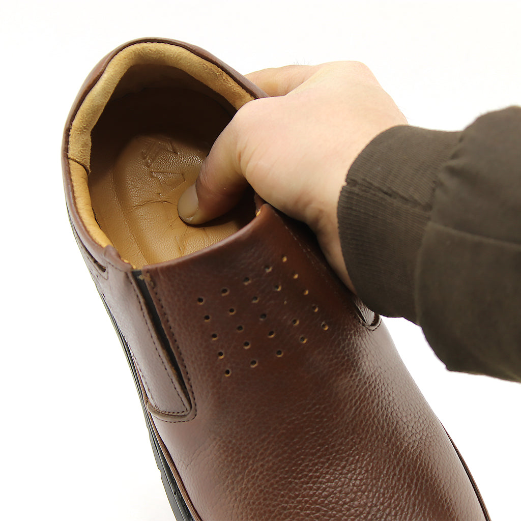 013 CONFORT EN CUIR NOIR MARRON