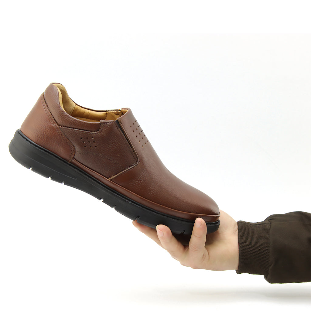 013 CONFORT EN CUIR NOIR MARRON