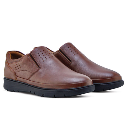013 CONFORT EN CUIR NOIR MARRON