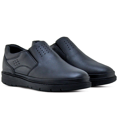 013 CONFORT EN CUIR NOIR MARRON
