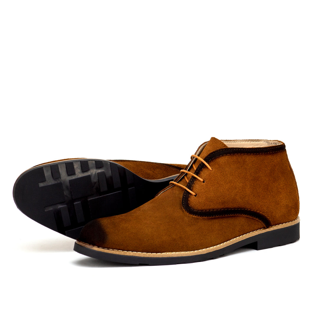 0232 Chaussures Homme  en cuir daim