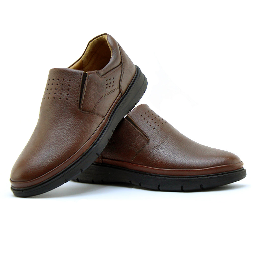 013 CONFORT EN CUIR NOIR MARRON